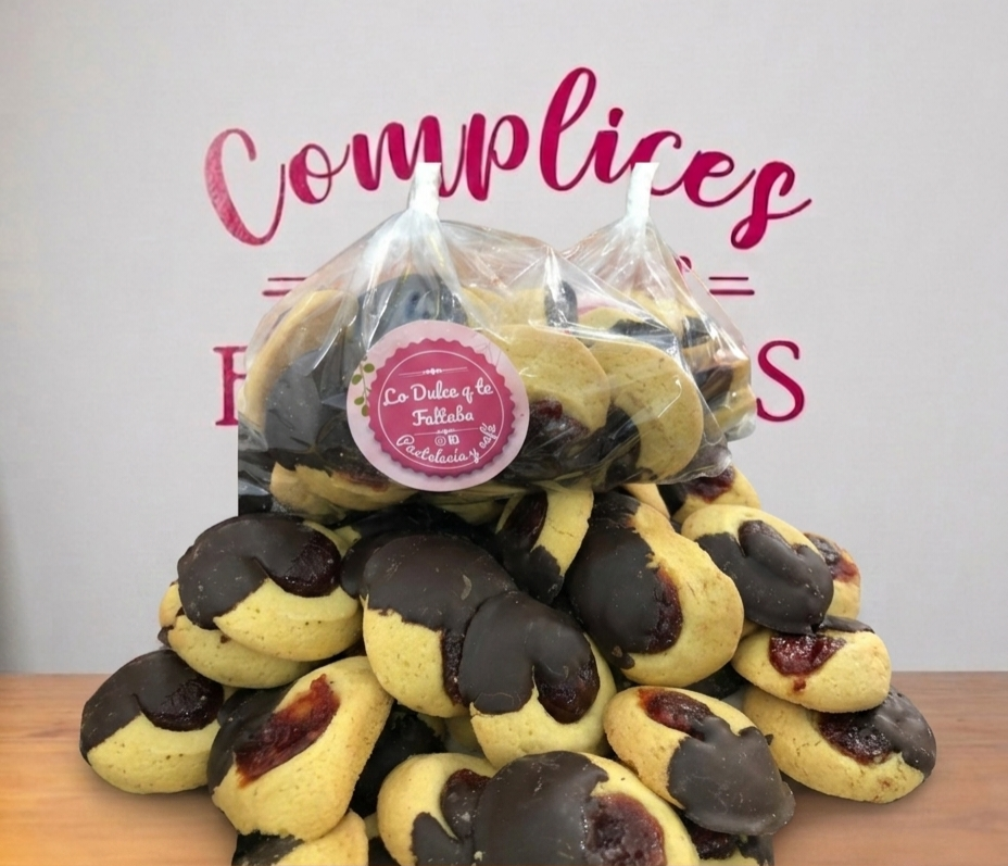 Pepas bañadas c/chocolate